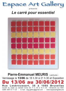 Affiche Pierre MEURIS