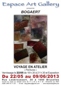 Affiche mai-juin Bogaert 2013