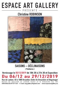 Affiche Christine ROBINSON